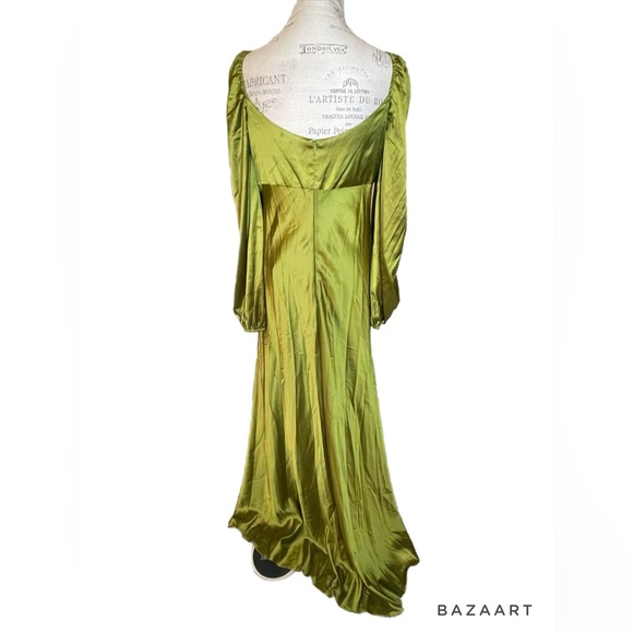 FREE SHIPPING Mac Duggal SWEETHEART NECKLINE PUFF SLEEVE GOWN, 10 - Picture 5 of 7